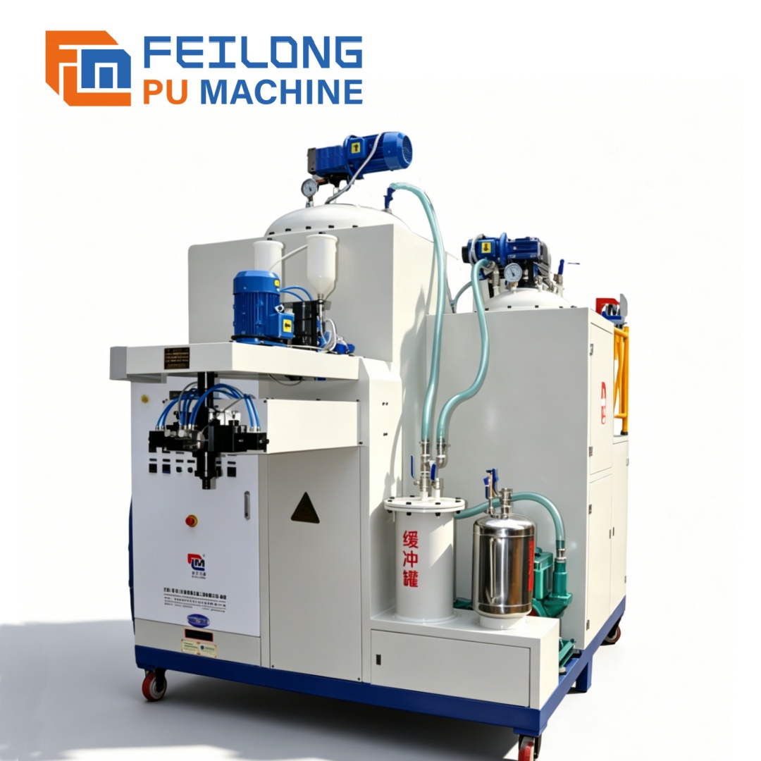 特大型聚氨酯彈性體澆注機（油加熱）- 可生產400-6000KG產品/總產量可達500Kg/Min