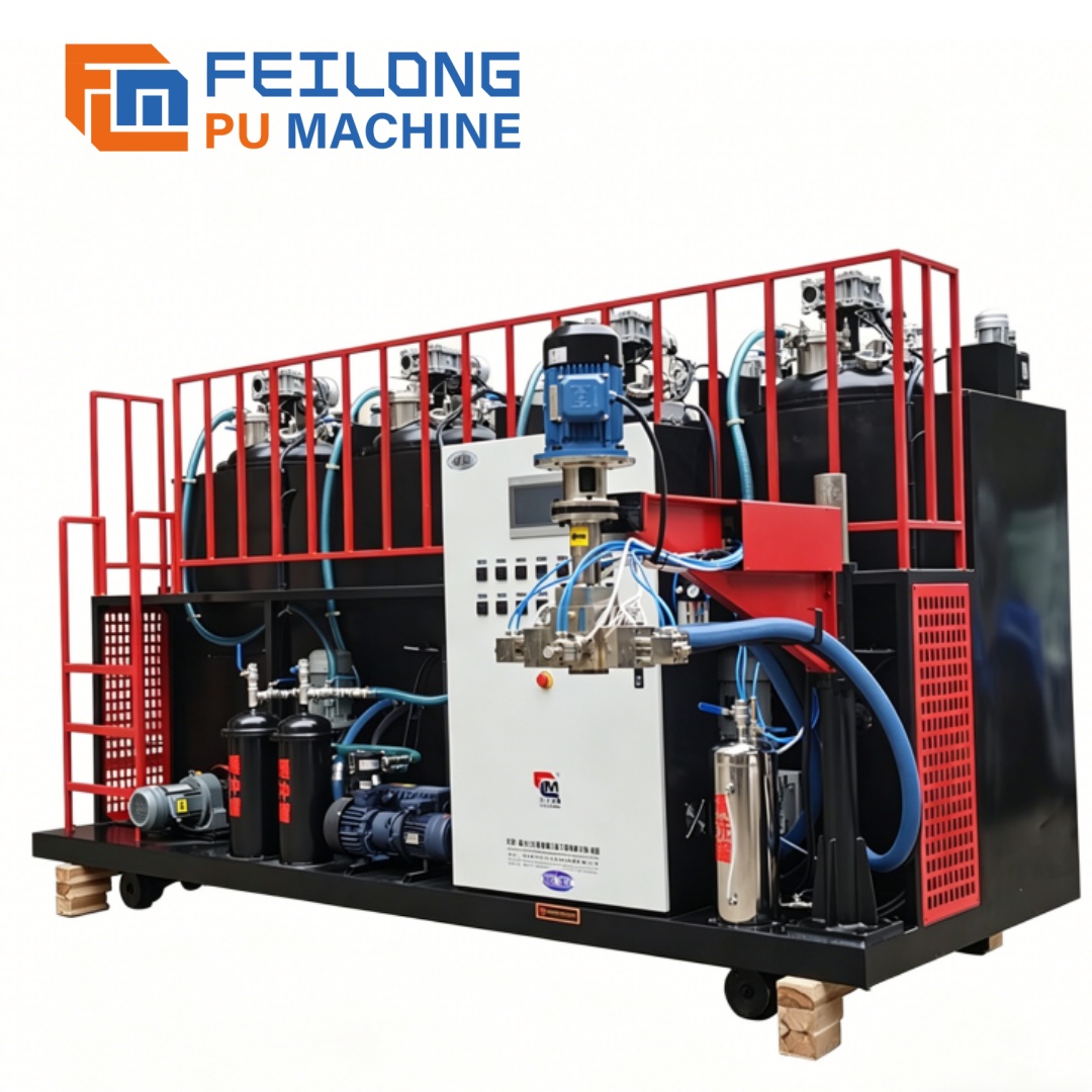 多組份聚氨酯彈性體澆注機（電加熱）- 可定制4/6/10組份PU成型澆注設備